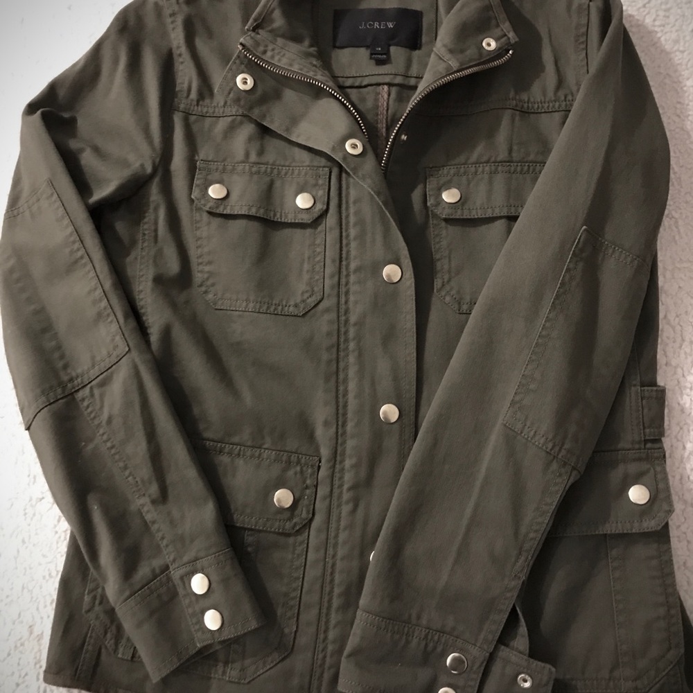 J Crew downtown field jacket. Never worn.